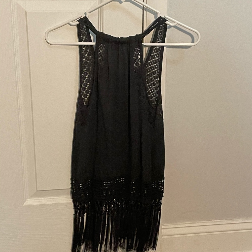 Fringed Tank Top - Picture 2 of 3